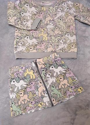 Костюм h&m для дівчинки p.2-4 3