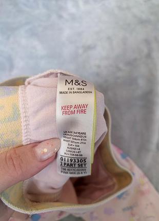 Лосіни m&s на дівчинку p.3-4 4