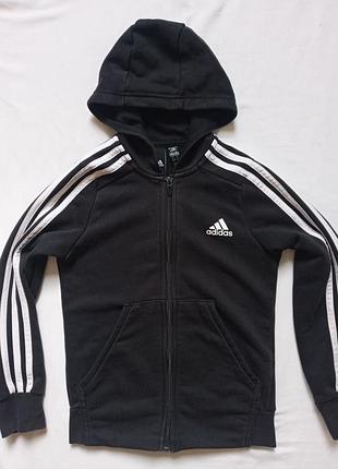 Спортивная кофта худи adidas р.140/146