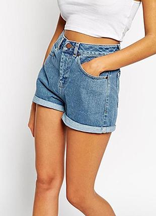 Шорти джинсові мом denim co р.8