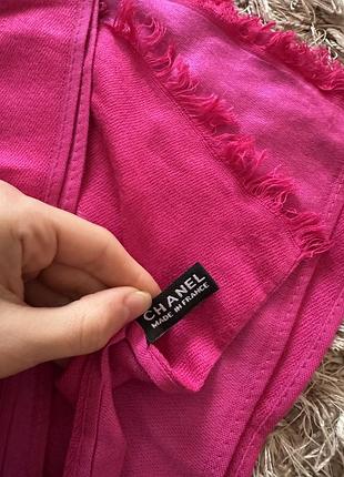 Chanel шарф шерсть