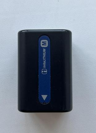 Аккумулятор sony np-fm70 m 2360mah li-ion усиленная батарея для видеокамер handycam