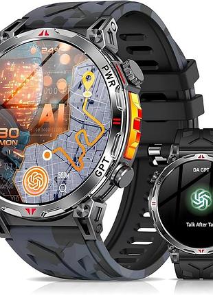 Смарт годинник ai gps sport watch, bluetooth дзвінки, фітнес трекер, пульсометр