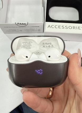 Беспроводные наушники a97 pro tws bluetooth 5.4 с led дисплеем, кейс зарядки, hi-fi звук
