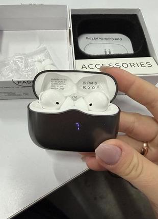 Беспроводные наушники a97 pro tws bluetooth 5.4 с led дисплеем и кейсом powerbank