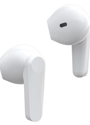 Беспроводные наушники tws mas carney m1 bluetooth 5.3 с кейсом, сенсорное управление, белый