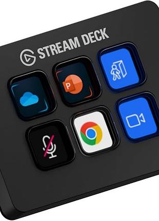 Elgato stream deck mini 6-кнопковий контролер для стрімінгу та автоматизації (новий)