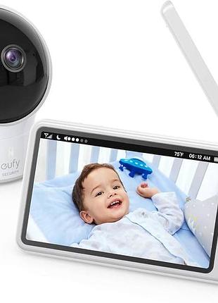 Eufy spaceview hd wireless baby monitor 5” відеоняня з камерою та монітором, легке б/в