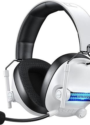 Игровые беспроводные наушники fachixy fc-400 bluetooth + 2.4ghz с микрофоном | gaming headset