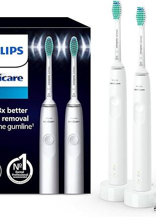 Электрическая зубная щетка philips sonicare 3100 hx3675 аккумуляторная | оригинал | б/у без насадок