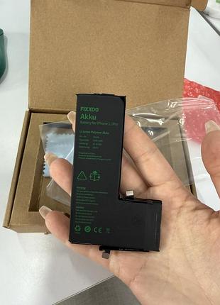 Акумулятор fixxoo для iphone 11 pro 3046 mah з набором інструментів для заміни | новий