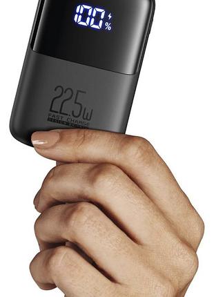 Iniu bi-b61 power bank 10000mah 22.5w fast charge usb-c pd qc 4.0 з дисплеєм