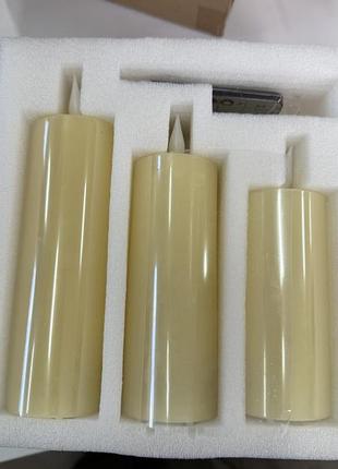 Набір led свічок 6 шт безполуменеві flameless candles з пультом