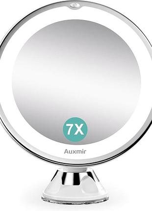 Зеркало косметическое auxmir bm-1410 с led подсветкой и сенсорным управлением 360° (новое)