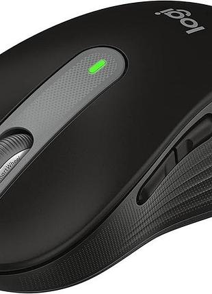 Миша бездротова logitech signature m650 bluetooth/usb graphite, легке б/в