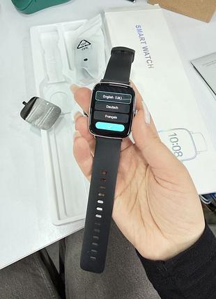 Смарт часы smart watch bluetooth с мониторингом здоровья и 2 ремешками
