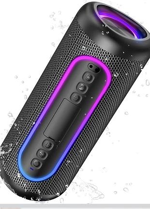 Портативна bluetooth колонка uohhboe sbs-101 з rgb підсвіткою