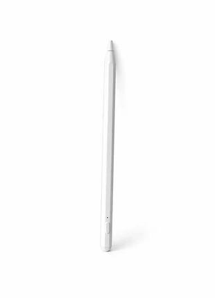 Стилус для ipad active stylus pen fine nib (2018+), белый/черный, новый (поврежденная упаковка)