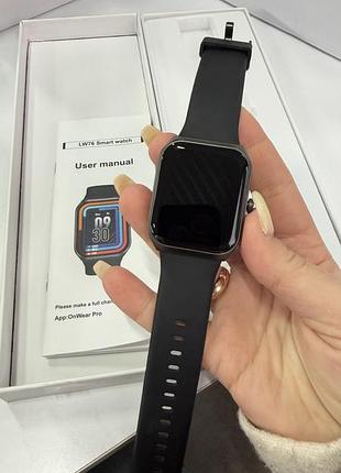 Смарт годинник tuyoma lw76, smart watch, bluetooth, пульсометр, крокомір