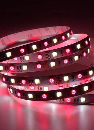 Rgb led стрічка 5050 з bluetooth керуванням через смартфон, комплект з блоком живлення, нова