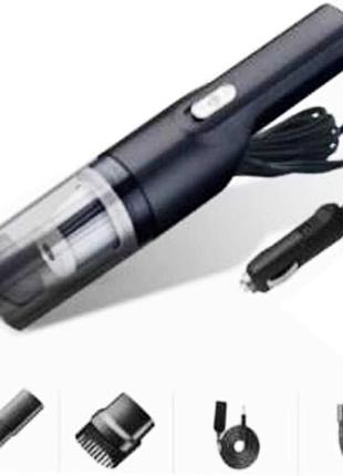 Автомобильный беспроводной пылесос jm-6615 wireless vacuum cleaner 120w hepa, для сухой и влажной уборки