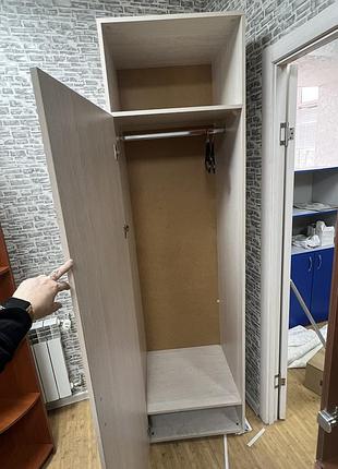 Шафа гардеробна — для одягу та з полицями 3