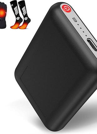 Міні павербанк 5000 mah rtx-dr08l usb-c компактний чорний — легке б/в