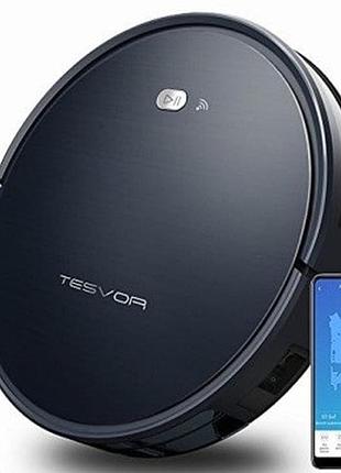 Робот-пылесос tesvor x500 wi-fi, сухая и влажная уборка, smart навигация, автоматическая зарядка