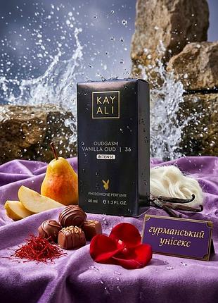 ​парфумована вода унісекс oudgasm vanilla oud 36 intense 40 мл преміум стійкі гурманські солодкі ваніль уд шлейфові нішеві духи жіночі чоловічі