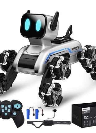 Інтерактивний робот-собака simrex cr-11 на радіокеруванні з браслетом керування, б/в