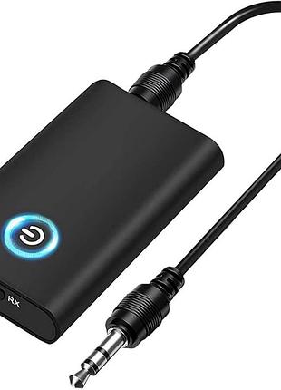 Bluetooth аудіо адаптер 2в1 передавач і приймач wireless audio receiver transmitter aux
