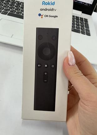 Пульт rokid station remote для android tv, bluetooth (легке б/у)