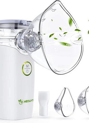 Портативний небулайзер mesh nebulizer meowyn ne-m01l інгалятор ультразвуковий (легке б/у)