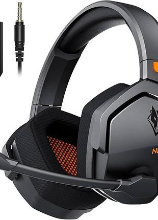 Ігрові навушники nubwo g06-bt, бездротові bluetooth + 2.4ghz usb, з мікрофоном, для пк/ps