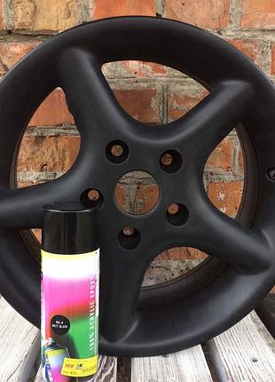 Фарба рідка гума 400ml чорний мат "belife" r4 (12шт/уп)