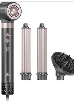 Фен-стайлер webeauty 4в1 з насадками, іонізація, high speed hair dryer