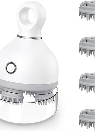 Массажер для кожи головы smart scalp massager osk-760, беспроводной, лёгкий б/у