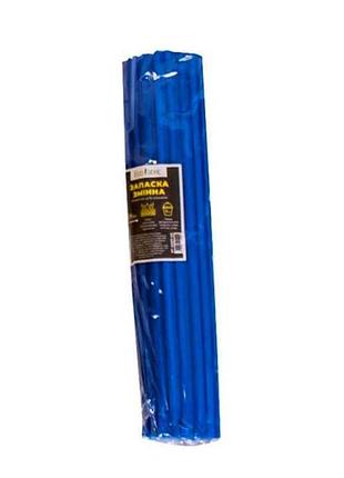 Запаска сменная pva д/швабры твердая, 27см, синяя тм eco fabric