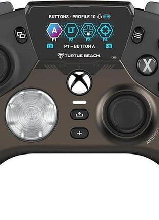 Геймпад turtle beach stealth ultra для xbox и пк беспроводной rgb с дисплеем и док станцией
