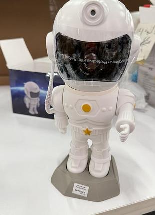 Ночник проектор звездного неба astronaut star projector led астронавт с пультом galaxy light новый (поврежденная коробка)