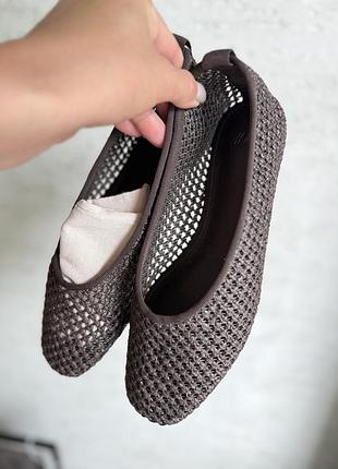 Балетки в сіточку 38/24cm