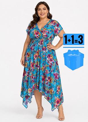 🥰міді сукня в квітковий принт joe browns 28
