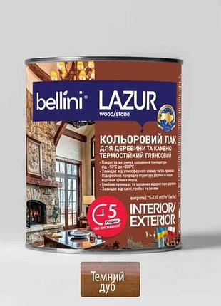 Лазур 0,75л для деревини темний дуб тм bellini