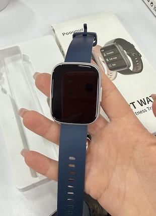 Смарт годинник pounur smart watch з bluetooth, дзвінки, фітнес трекер, пульсометр