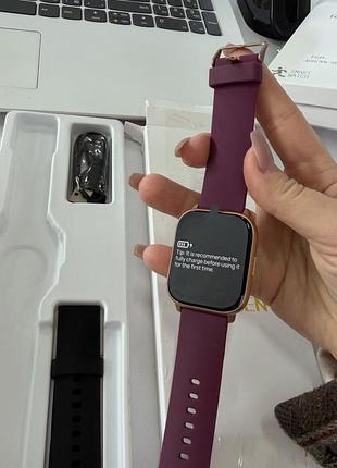 Смарт часы ruimen smart watch с двумя ремешками, bluetooth, фитнес-трекер, состояние нового