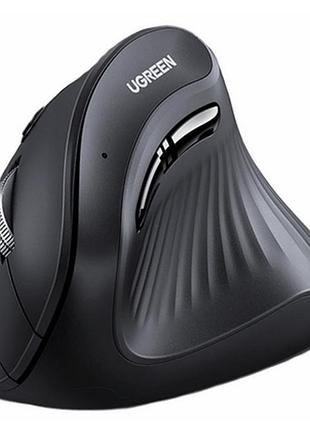 Ugreen вертикальна бездротова миша dual mode (bluetooth + 2.4 ghz), 4000 dpi