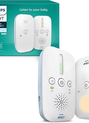 Радионяня philips avent audio monitor dect (новая, поврежденная коробка)