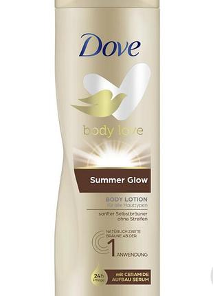 Автозасмага dove summer glow