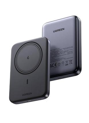 🔹 магнітний повербанк ugreen 10000mah 20w, бездротова зарядка 7.5w, power bank magsafe usb-c