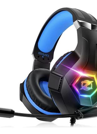 Ozeino zw1 gaming headset rgb с микрофоном usb+3.5mm (новая, подарочная коробка)